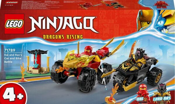 LEGO Ninjago 71789 Kai And Ras Car And Motorcycle Battle