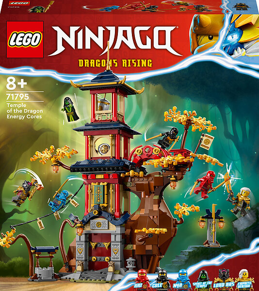 LEGO Ninjago 71795 Dragon Temple Energy Cores