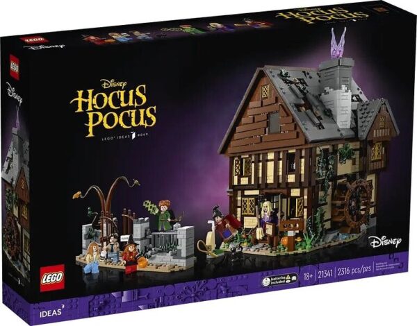 LEGO Ideas 21341 Disney Hocus Pocus: The Sanderson Sisters' Cabin