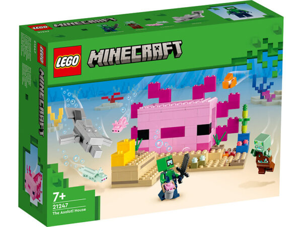LEGO Minecraft 21247 Axolotl House