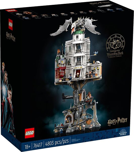 LEGO Harry Potter 76417 Gringotts Wizarding Bank Collector's Edition