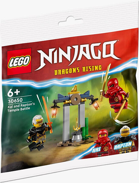 LEGO Ninjago 30650 Kai and Rapton's Temple Battle