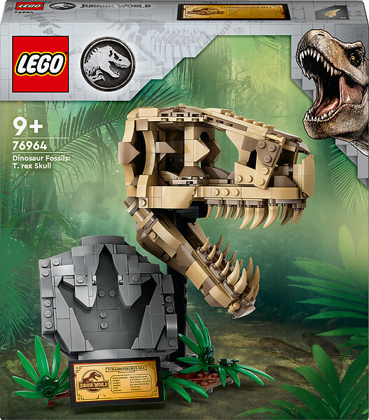 LEGO Jurassic World 76964 Dinosaur Fossils: T. rex Skull