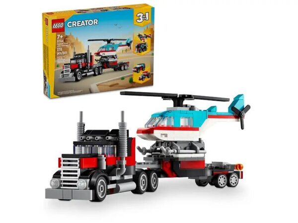 LEGO Creator 31146 Flak truck with helicopter