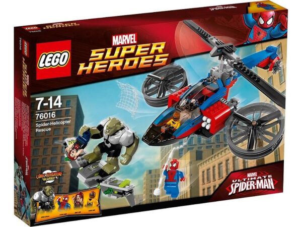 LEGO Marvel Super Heroes 76016 Spindle Helicopter Rescue