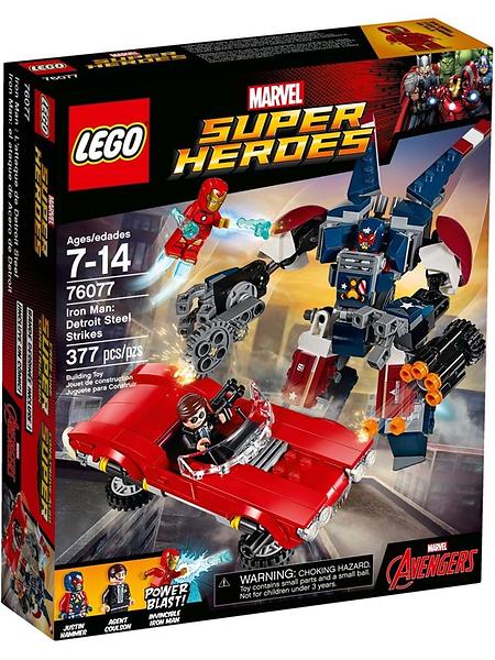LEGO Marvel Super Heroes 76077 Iron Man: Detroit Steel Strikes