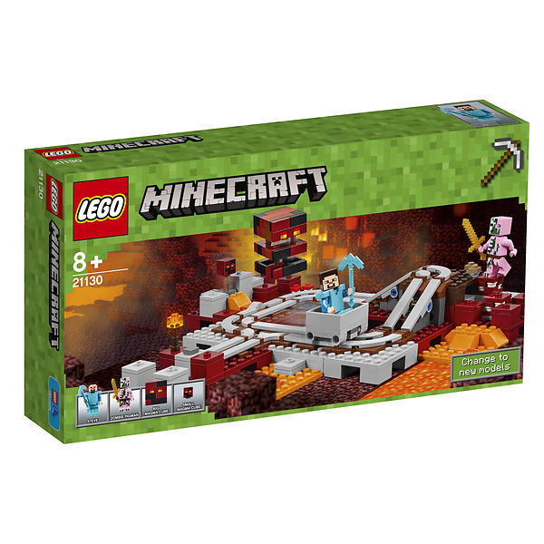 LEGO Minecraft 21130 The Railroad in the Nether