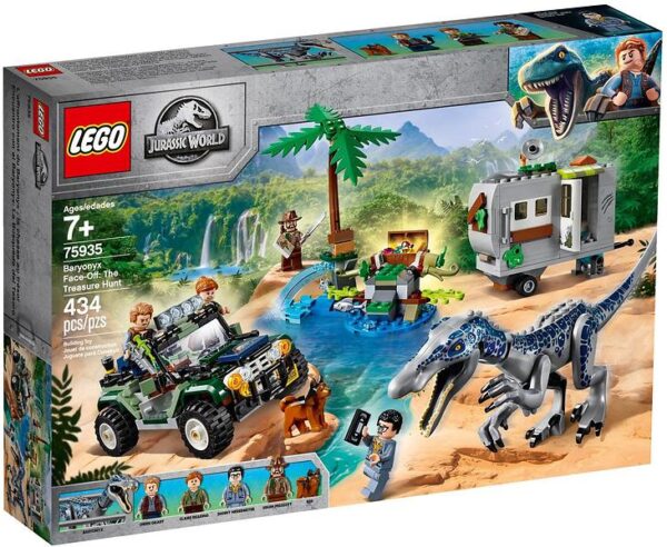 LEGO Jurassic World 75935 Baryonyx Battle: The Treasure Hunt