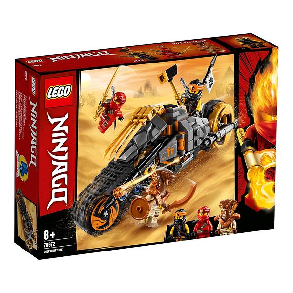 LEGO Ninjago 70672 Cole's cross motorcykel
