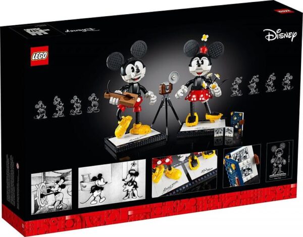 LEGO Disney 43179 Mickey Mouse & Minnie Mouse - Buildable Characters