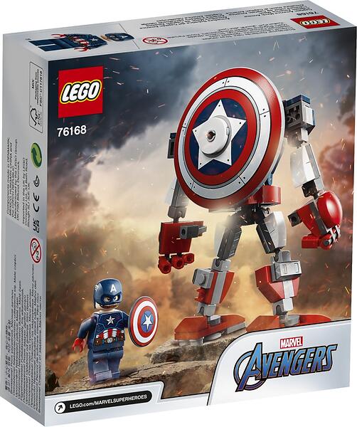 LEGO Marvel Super Heroes 76168 Captain America in robot armour