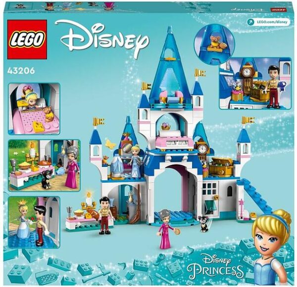 LEGO Disney 43206 Cinderella and the Prince's Castle