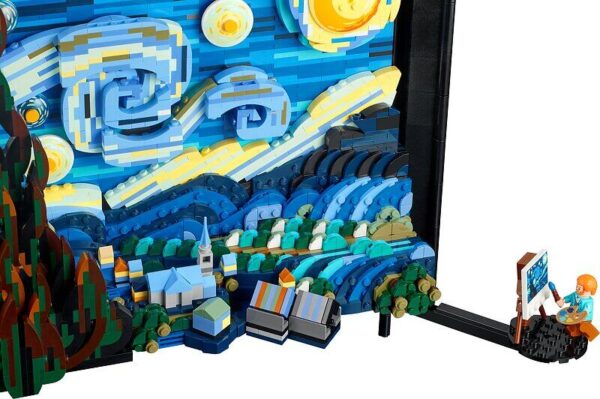 LEGO Ideas 21333 Vincent van Gogh – Starry Night - Bild 3