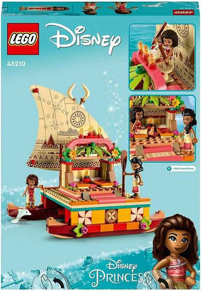 LEGO Disney 43210 Moana's Navigation Boat