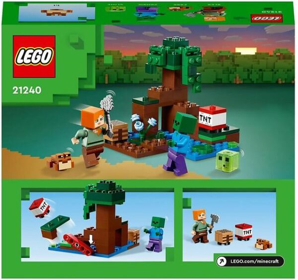 LEGO Minecraft 21240 The Swamp Adventure